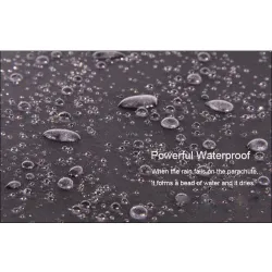 Parapluie réversible - anti-UV - pliage - double couche - Poignée de type C