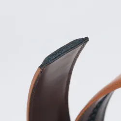Echt leren riem met automatische gesp - roodRiemen