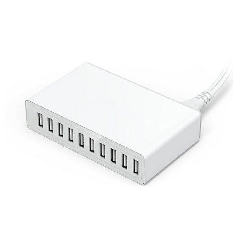 50W - 10 port USB - Smart-charger - Chargeur rapide