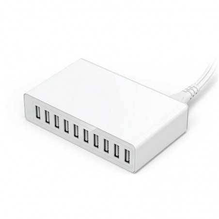 50W - 10 port USB - Smart-charger - Chargeur rapide