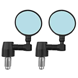 2Pcs - Universal Motorcycle Mirror - Aluminum - Rearview Side MirrorsSpiegels