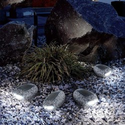 LED Stone - Pebbles - Waterproof - Rock Light - Solar LampSolar verlichting