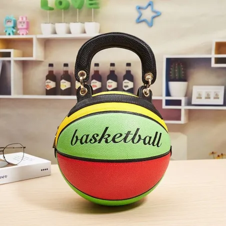 Basketball shaped - shoulder bag - womenTassen