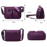 Nylon - Sac à Croix - Mesdames - Sac à Dos