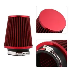 Universal Car - Air Filter - 76mm - AluminumInterieur onderdelen