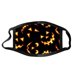 Face protectrice / masque de bouche - résistant aux vents - imprimé Halloween