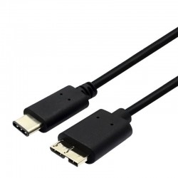 Micro B - USB C - 3.0 Câble - 5Gbps - Disque dur externe