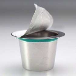 200 pièces - Capsules de café Nespresso - couvercle en aluminium adhésif autocollant