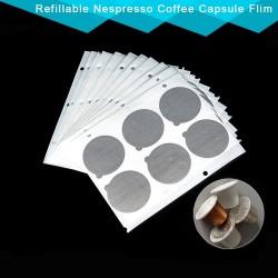 Capsules de café Nespresso - couvercle en aluminium adhésif auto-adhésif