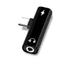2 In 1 - Type C - 3.5mm Jack - Earphone Charging Converter USB - Type C PhonesElectronica & Gereedschap