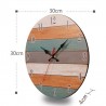Retro Horloge Murale - Vintage - Artisanat en bois