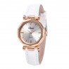 Femmes - Cuir - Montre - Luxe - Quartz - Crystal - Wristwatch