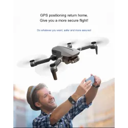 F4 - GPS - 5G - WIFI - 2KM - FPV - 4K - HD Caméra - 2-Axis - Gimbal - Brushless - Foldable