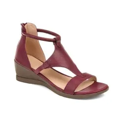 Summer Sandals - Mid Heels - Vintage - Black - Brown - Grey - RedHoge hakken