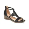 Summer Sandals - Mid Heels - Vintage - Black - Brown - Grey - RedHoge hakken