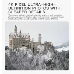 KF107 - GPS - 5G - WiFi - 1.2KM - 4K Servo Camera - Optical Flow Positioning - Brushless - Foldable - One Battery