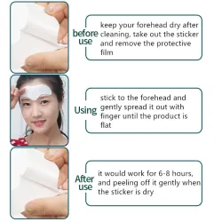 Removal Anti-wrinkle Stickers - Anti-aging - Lifting MaskHuid