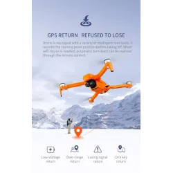 JJRC X17 - GPS - 5G - 6K ESC - HD Camera - 2-Axis Gimbal - Optical Flow Positioning - Brushless - FoldableR/C drone
