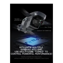 ZLRC SG907 Pro - 5G - WIFI - FPV - GPS - 4K HD Dual Camera - Two-axis Gimbal - Optical Flow Positioning - FoldableR/C drone