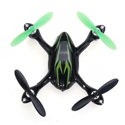 Hubsan X4 H107C Upgraded - 2.4G - 4CH - 2MP Camera - Black Green - Mode 2 (Left Hand Throttle)R/C drone