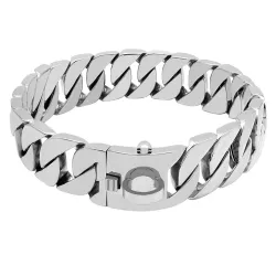 Strong Metal Dog Chain - Stainless Steel - Large DogsCollars & Leads