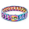 Strong Metal Dog Chain - Stainless Steel - Large DogsCollars & Leads