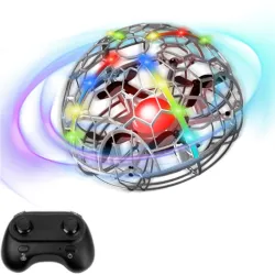 D3 - Colorful Light - Gesture Sensing - Altitude Hold Mode - Intelligent Induction - Flying BallR/C Drone
