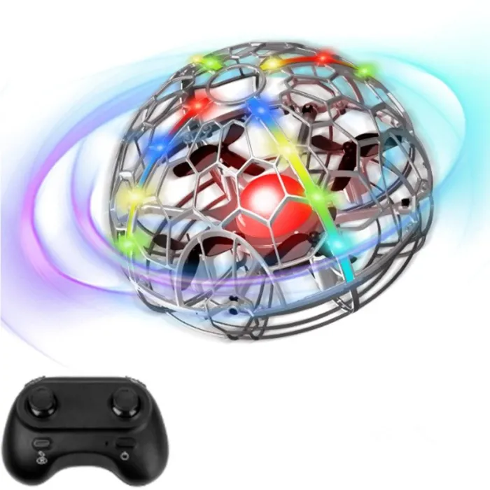D3 - Colorful Light - Gesture Sensing - Altitude Hold Mode - Intelligent Induction - Flying BallR/C drone