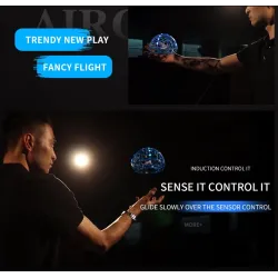 D3 - Colorful Light - Gesture Sensing - Altitude Hold Mode - Intelligent Induction - Flying BallR/C drone