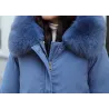 Winterjas met uitneembare voering - lange jas met capuchonJassen