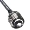 20/30/40/60cm - E27 - Noir - Flexible - Extension - Socket - LED Bulb léger - Support de base