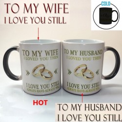To My Wife / To My Husband - mok met temperatuurveranderende kleur - 350 mlDrinkwaren