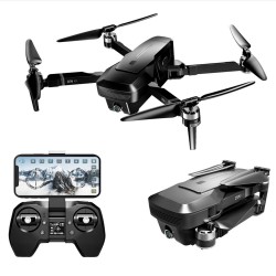 VISUO K1 5G WIFI FPV GPS With 4K HD Dual Camera Brushless Foldable RC Drone QuadcopterDrones