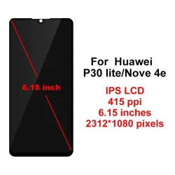 Original LCD frame - HUAWEI P30 Lite - LCD display screenBeeldschermen