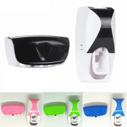 Automatic toothpaste dispenser - toothbrush holder - bathroom accessoriesBadkamer & Toilet