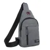 Shoulder bags - nylon waist pack- outdoor - usb chargingTassen