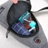 Shoulder bags - nylon waist pack- outdoor - usb chargingTassen
