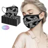50 stuks - wegwerp antibacteriële gezichts- / mondmaskers - 3-laags - kanten designMondmaskers
