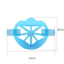 10 pièces - face 3D sous support masque - support