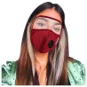 Face Mask - Washable - Black - Blue - RedMondmaskers