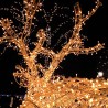Décorations de Noël - Chaîne solaire - Lumières de fée - Imperméable