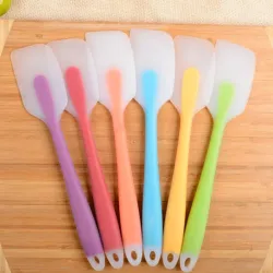 Baking Tool - Transparent - Silica Gel - Cake Scraper