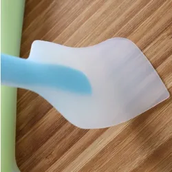 Baking Tool - Transparent - Silica Gel - Cake Scraper