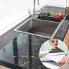 Moderne keukenmeubelsticker - zelfklevende tape - watervast - oliebestendig - marmerpatroonKeuken
