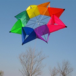 Vijfpuntige ster - kleurrijke vliegerVliegers