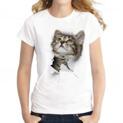 Harajuku T-Shirt - 3D - CatBlouses & overhemden