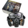 Full Face Gas Mask - Glasses - Safety - Anti-Dust - Filter RespiratorMondmaskers