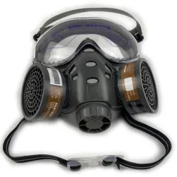 Full Face Gas Mask - Glasses - Safety - Anti-Dust - Filter RespiratorMondmaskers