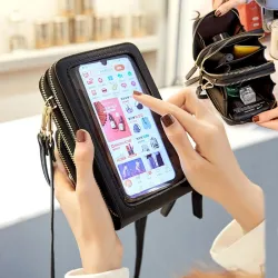 Cell Phone Pocket - Sacs à bandoulière - Cuir