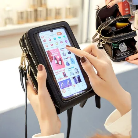 Cell Phone Pocket - Shoulder Bags - LeatherTassen
